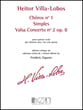 Choros No. 1, Simples & Valsa Concerto No. 2 Op. 8 Guitar and Fretted sheet music cover